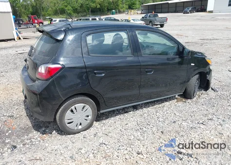 2021 Mitsubishi Mirage Carbonite Edition/Es/Le из США, поврежденный, VIN ML32AUHJ6MH012237